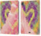Head Case Designs Cuore Colorato Colourful Love Custodia Portafoglio in Pelle Compatibile con Apple iPad PRO 13 M4 2024