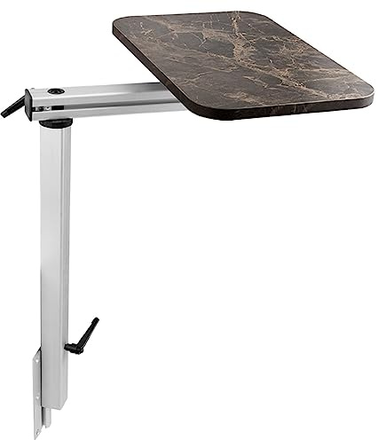 Klapptisch Wandklapptisch mit Drehgelenk Belastbar 100 kg Ideal für Wohnwagen und Wohnmobil