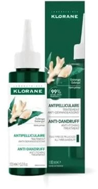 Klorane Galanga gegen Schuppen, Behandlung gegen Juckreiz, 100 ml.