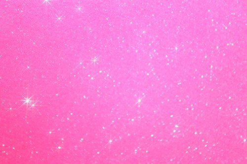 SAFIRMES Flex Aufbügler Glitter Rosa Pailletten 10 x 15 cm Bling Hotfix