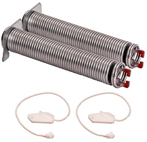 Juego de reparación de cable para lavavajillas, muelle y bisagras para puerta de Bosch Siemens y Neff, número de pieza 754866, código de color rojo