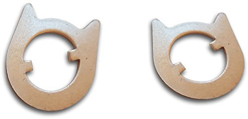 Cam Washers for Door Handles Replacement Parts Springs Zinc (Pack of 2)