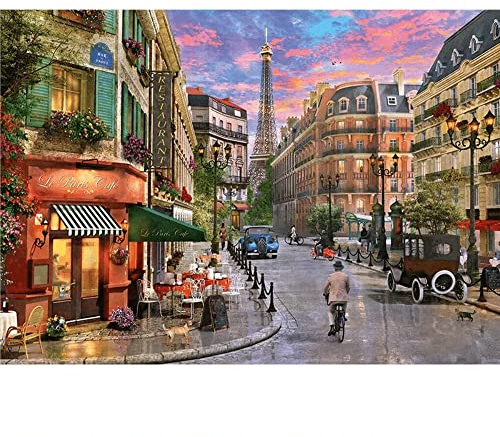 Schmidt Spiele 58387 Straße zum Eiffelturm, 1000 Teile Puzzle