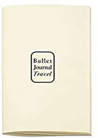 VELOFLEX N1321R1 - Einlagen für Bullet Journal, Notizbucheinlagen, 13 x 21 cm, 2er Set „Travel & Ivory“ (Reisen & blanko, Punktraster) beige