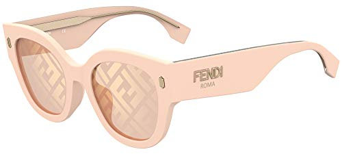 Sonnenbrillen Fendi FENDI ROMA FF 0452/F/S Pink/Light Brown 53/22/150 Damen