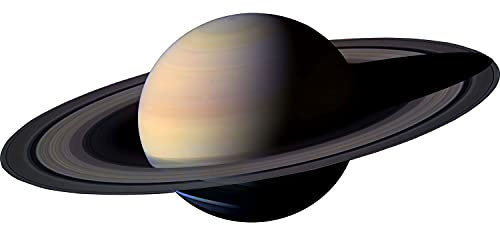 Startonight Bild auf Acrylglas - Der Saturn Planet - Abstrakte Modernes Acrylglasbild - Deko Glas 40 X 90 cm