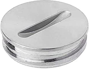 MMOBIEL Aluminium Battery Screw Cap Cover Lid Compatible with Apple iMac G6 Wireless Bluetooth Keyboard Model A1314, A1644 and Magic Trackpad A1339