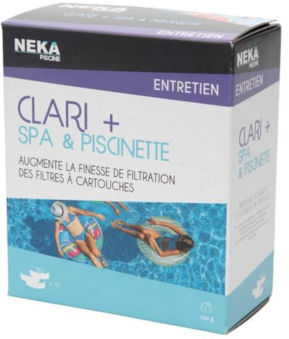 SENET Clarifiant Eau Spa et piscinette x12