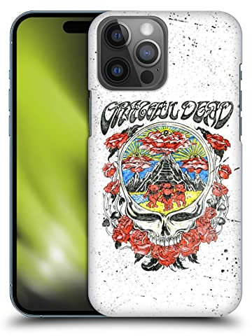 Head Case Designs Licenza Ufficiale Grateful Dead Rosa Tendances Custodia Cover Dura per Parte Posteriore Compatibile con Apple iPhone 14 PRO Max