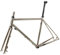 UKALOU 700c Rennrad-Rahmenset 44/47/50/53/56 cm Cr-Mo-Stahl-Straßen-Cyclocross-Rahmen mit Carbon-Gabel, QR 100/135 mm Scheibenbremsrahmen (Größe: 53 cm)