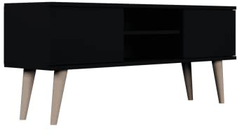 Petits-meubles Meuble TV 120 cm Toronto - Noir