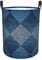 Large Laundry Basket Jeans Inlaid Rhinestone Photo Laundry Hamper Freestanding Tall Clothes Hamper Foldable Washing Bin Clothes Bag Collapsible Clothes Hamper for Laundry, Bedroom, Dorm