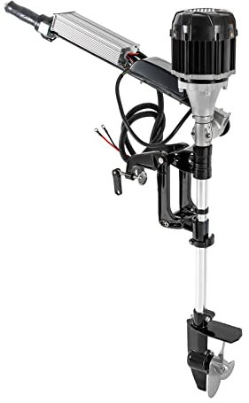 48V Aussenborder Motor Elektromotor Bootsmotor 12km/h Boote Aussenbordmotor 1000W