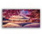 FITSEN Impression sur toile murale Mont Fuji naturel, cerisier du Japon Tableau de paysage panoramique œuvre d'art moderne pour salon chambre à coucher 50 x 100 cm sans cadre