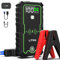 UTRAI 6000A Starthilfe Powerbank, 27000mAh(Alle Benzin/ 8,5L Diesel) Auto Starthilfe Powerbank für 12V Starter Powerbank, 10W drahtlose Schnellladung Aufladung, LED Taschenlampe Kompass
