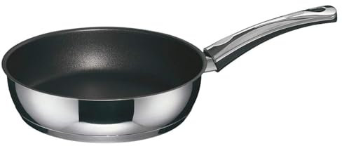 Berndes Injoy Allrounder Schmorpfanne 24 cm – Allherdtauglich – Induktionsgeeignet – Backofengeeignet – Edelstahl – Nickelfrei – PFAS frei