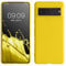 kwmobile Case Compatible with Google Pixel 7 Case - Soft Slim Protective TPU Silicone Cover - Radiant Yellow