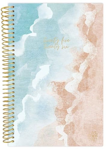 bloom daily planners 2025-2026 Academic Year Pocket Planner (July 2025 - July 2026) - 4” x 6” MINI Weekly Monthly Agenda Organizer & Calendar Book - Ocean Oasis