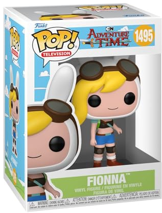 Funko POP! TV: Adventure Time Fionna and Cake - Fionna | Official Cartoon/Animation Merch - Collectable Vinyl Figurine for Shelf Display - Birthday Gift Idea for Fans and Collectors