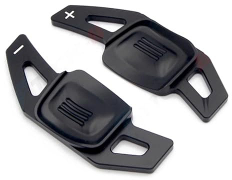 NNJIEUPO Palette Volante Compatibile con per Golf 8 per MK8 per R per GTI per R Line 2018 2019 2020 2021 2022 Estensione del Cambio al Volante per Auto(Black)
