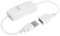 AXFEE 1 Pieza Cable USB con Interruptor de Encendido/Apagado, Cable USB con Interruptor Encendido/Apagado, para grabadora de conducci贸n, Tira de LED, Sistema iOS (Blanco)