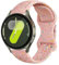 VMBVBHMDF Cinturino da 22 mm/20 mm adatto for Samsung Galaxy Watch 5 Pro 4 6 Classic/3 46 mm/42 mm/4 44 mm 40 mm Braccialetto for smartwatch in silicone Active 2 Band(Pink,22mm)