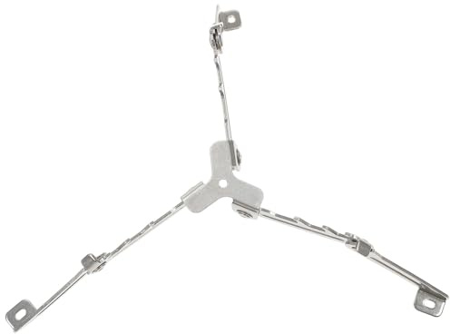 Klappbarer Dosenhalter für Gastank, Leichte Aluminiumlegierung, Silber