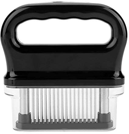 Batticarne, Tenderizer di Carne con 48 Acciaio Inossidabile Ultra Sharp Needle Blades Tenderizer Utensile da Cucina Manuale per Bistecca di Maiale di Pollo per la Festa della