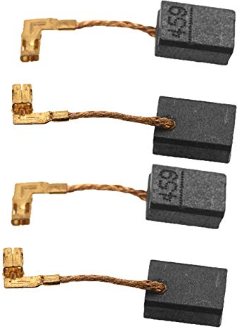 D2D 2 pares de cepillos de carbono CB459 de repuesto compatibles con Makita GA4530R GA4534 JS1000 GA5030 TM3000C PJ7000