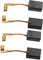 D2D 2 pares de cepillos de carbono CB459 de repuesto compatibles con Makita GA4530R GA4534 JS1000 GA5030 TM3000C PJ7000