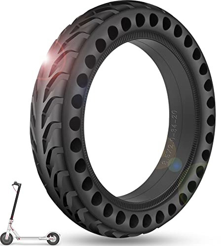 BANGTING 8,5 Zoll E Scooter Solid Reifen, 8 1/2 x2 Vollgummireifen, 50/75-6.1 Ersatzreifen für Xiaomi Pro 2 / M365 / M365 Pro / 1S / 3/3 Lite/Essential und alle 8,5 Zoll Scooter Reifen (1 PCS)