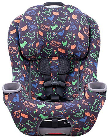 JYOKO KIDS Bezug für Autositz kompatibel mit Graco Extend 2 Fit, aus Baumwolle (Happy Dino)