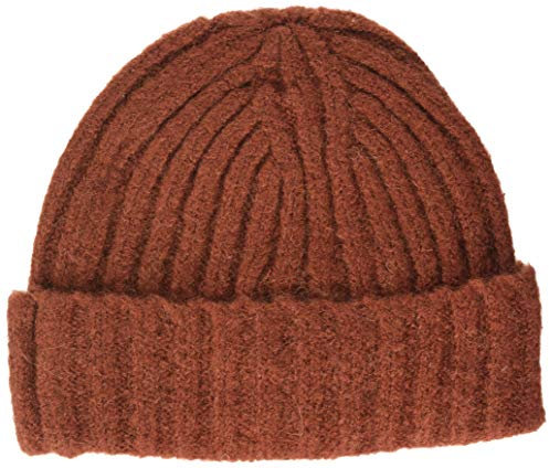 SPARKZ COPENHAGEN Damen Roger Hat Beanie-Mtze, Dark Sienna, Einheitsgröße