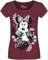 Disney WODMICKTS118 T-Shirt, Bordeaux, XL Femme