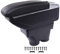 HouYeen Interior Duel Central Cup Holder Content Armrest Storage for 208 2013-2018