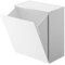 YAMAZAKI Poubelle de rangement murale en plastique - Taille unique - Blanc