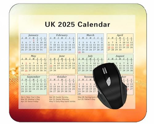 Gaming Mouse Pad 2025 Year CalendarDroplet Surface Light Custom Gaming Mouse Pads with Designs