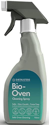 Dirtbusters Bio Oven Cleaner Degreaser Spray, Professional Non Caustic Safe Oven, Glass, Hob, Oven Tray, Oven Rack & Barbecue Grill Cleaning Solution In Recycled Eco Packaging (750ml)