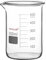 stonylab Glass Beaker, 1 Pack Borosilicate Glass Graduated Low Form Griffin Beaker with Pouring Spout Lab Beaker, 500 ml