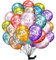 Luftballons 20. Geburtstag,15 Stück Metallic folienballon 20 helium ballons 20 jahre aus 100% Naturlatex,Klimaneutral, 32cm Ballon 20 zahlen für Kindergeburtstag und Frauen Männer Geburtstag Jubiläum