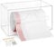 Storage Standard Müllbeutelhalter Spender – Acryl-Müllbeutelspender Rollenhalter, Müllbeutelhalter für Schrank, Müllbeutelspender unter der Spüle, Müllbeutel-Organizer für Zuhause oder Geschäfte –