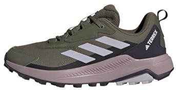 adidas Women's Terrex Anylander Hiking Hiking Shoes, Olive Strata/Silver Dawn/Amber Tint, 5.5 UK