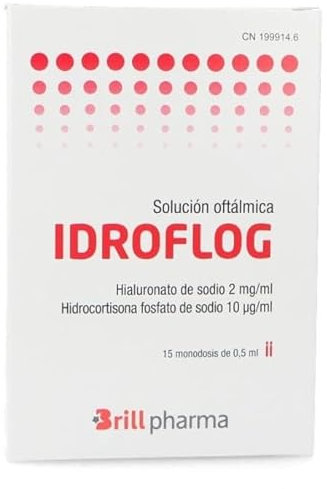 Suero y íquido para los ojos de la marca IDROFLOG ideal para Unisex Adulto