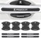 WACDXST 8PCS Car Door Handle Protector, for Peugeot 308 4008 408 5008 508 607 RCZ Carbon Fiber Films Anti Scratch Car Bowl Paint Protection sticker Accessories
