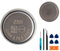 E-yiiviil 1 batterie de rechange Z55 compatible avec Sony WF-XB700 WF-1000XM3 avec outils 3,85 V 0,29 Wh