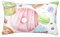 LAMAME Federa per cuscino con stampa di cupcake, ciambelle, muffin, zucchero, morbida federa per cuscino con cerniera invisibile