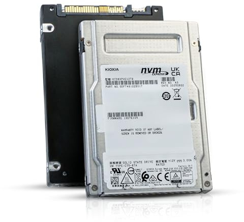 Kioxia CD8P-V Series KCD8XPUG12T8 - SSD - Datenzentrum, Variable Nutzung - 12800 GB - intern - 2.5 (6.4 cm) - PCI Express 5.0 x4 (NVMe)