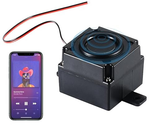 Doiyislem Bass Shaker, Audio -Erreger | Klärer Resonanzlautsprecher Wandler | Audiogerät, taktiler Wandler, Anti-Vibration, Subwoofer für Wohnzimmer, Schlafzimmer, Büros