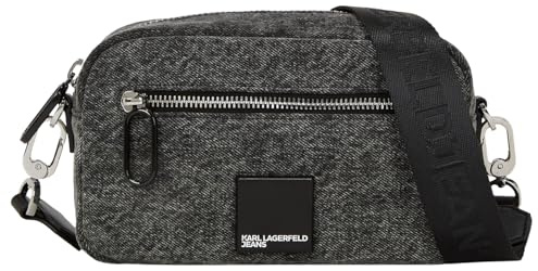 Karl Lagerfeld Jeans Damen Box Logo Soft Cmr Bag Dnm Visual Washed Black One size