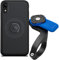 Quad Lock Out Front Bike Phone Holder Kit with MAG Phone Case for iPhone XR